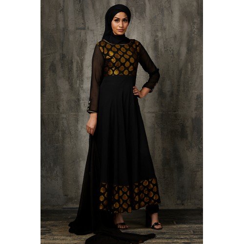 Black indian dress for hot sale women